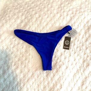 Blue Women's Bikini Bottom